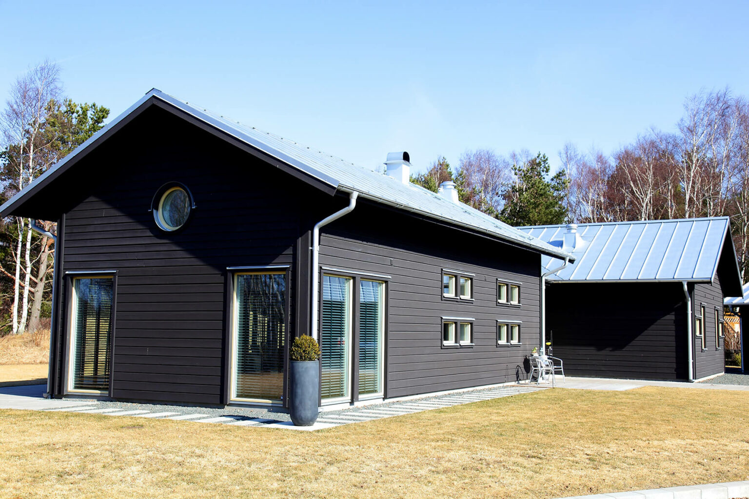Fastbygg - Färdig tillbyggnad i Båstad